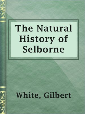 cover image of The Natural History of Selborne